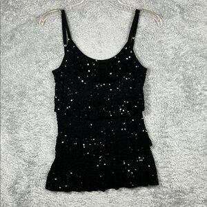 INC International Concepts Red and Black Camisole